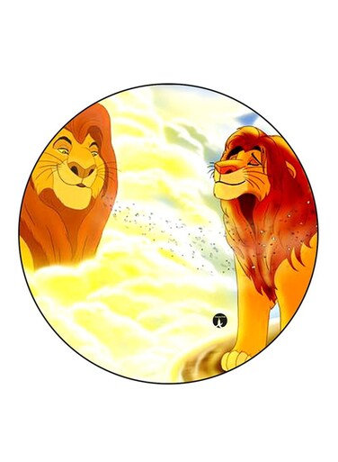 Disney Printed Fridge Magnet Round Multicolour