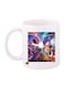 Game Sonic Character Printed Coffee Mug White/Blue/Purple