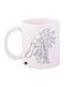 Sonic Video Game Printed Coffee Mug White/Grey