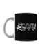 Arabic Quote Printed Coffee Mug Black/White 350ml