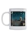 Shirazi Cat Printed Mug White/Blue/Grey
