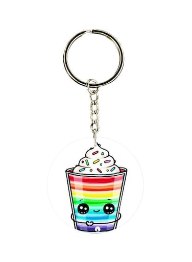 Double Side Printed Keychain