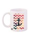An Anchor Printed Coffee Mug White/Red/Yellow