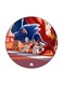 Video Game Sonic Printed Fridge Magnet Blue/Red/White