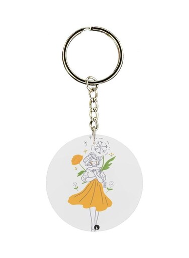 Character Printed Keychain