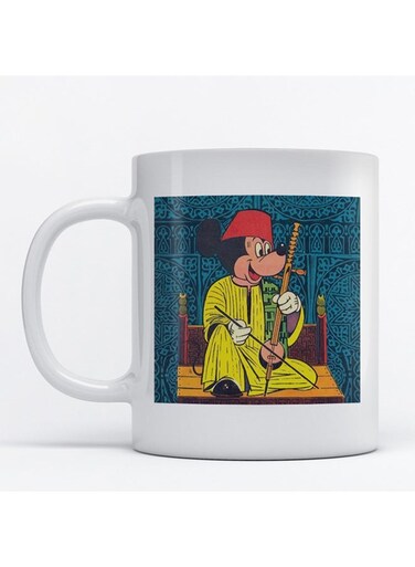 Mickey Mouse Coffee and Tea Mug White