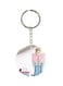 Double Side Printed Keychain