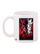 Anime Printed Coffee Mug White/Red/White 11ounce