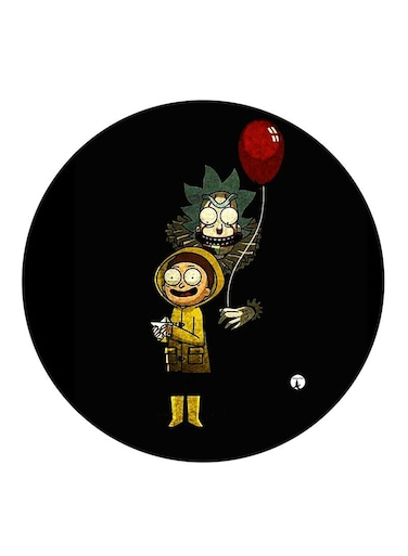Rick And Morty Printed Fridge Magnet Multicolour