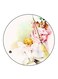 Vintage Art Printed Fridge Magnet Multicolour