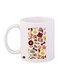 Stuff Printed Coffee Mug White/Yellow/Brown