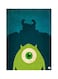 Disney Metal Plate Poster Green/Blue/White 15x20cm