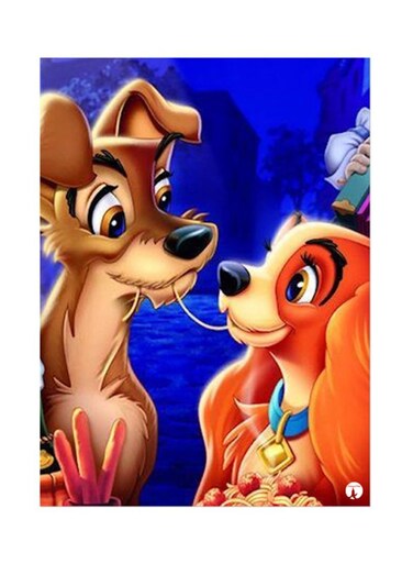 Metal Plate Of Disney Poster Multicolour