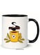 Funny Arabic Quote Mug with Cup Design "No Problem will happen" Coffee mug