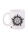 Supernatural Printed Mug White/Black 12ounce