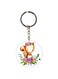 Cartoon Printed Keychain