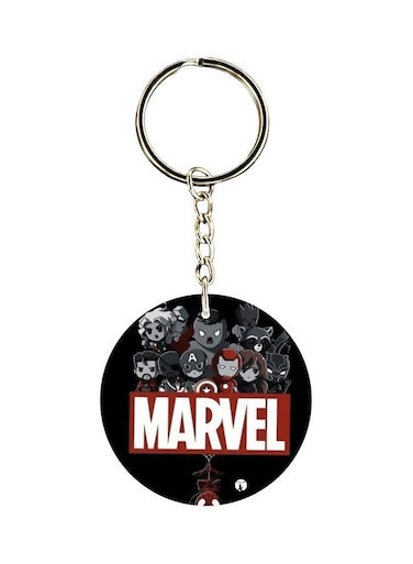 Marvel Superhero Printed Keychain