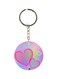Love Hearts Printed Double Sided Keychain