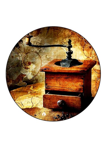 Vintage Art Printed Fridge Magnet Multicolour
