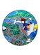 Kiki's Delivery Service Printed Fridge Magnet Multicolour