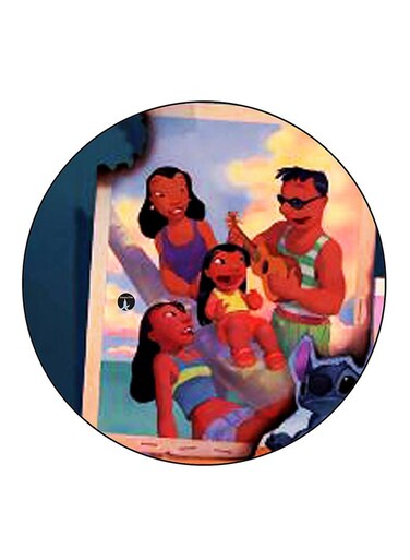 Disney Printed Fridge Magnet Round Multicolour