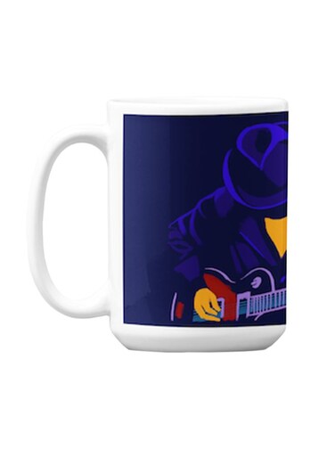 Premium Printed Ceramic Coffee Mug Multicolour 350ml