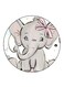 An Elephant Printed Fridge Magnet Multicolour