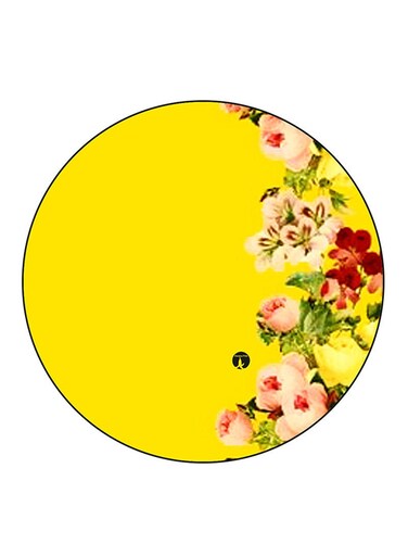 Flowers Printed Fridge Magnet Multicolour
