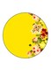 Flowers Printed Fridge Magnet Multicolour