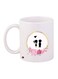 Floral Couple Printed Coffee Mug White/Black/Pink