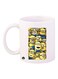 Minions Printed Coffee Mug White/Yellow/Blue