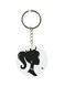 Girl With Crown Themed Keychain