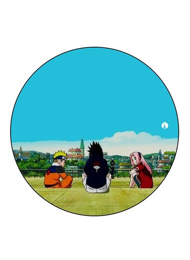 Anime Naruto Printed Fridge Magnet Multicolour