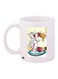 Tom And Jerry Printed Coffee Mug White/Grey/Yellow