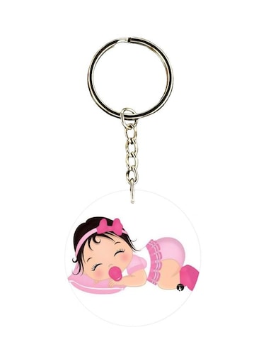 Baby Doll Printed Keychain