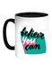 Believe You Can Printed Coffee Mug White/Black 11ounce