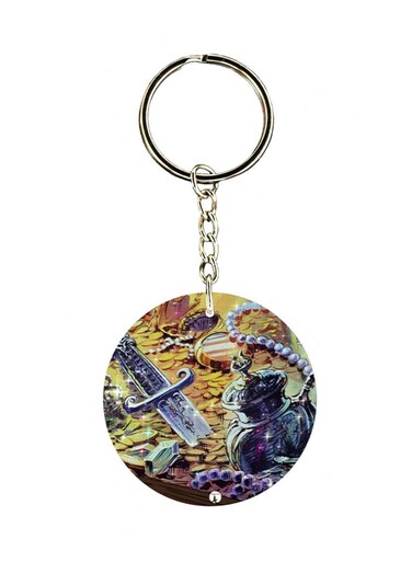Anime Jazerat alknz Key Chain