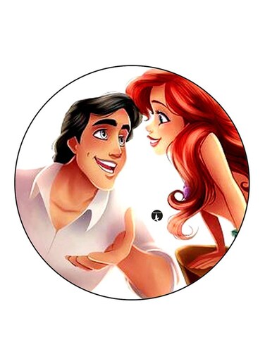 Disney Character Printed Fridge Magnet Multicolour
