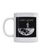 Printed Ceramic Mug Black/White