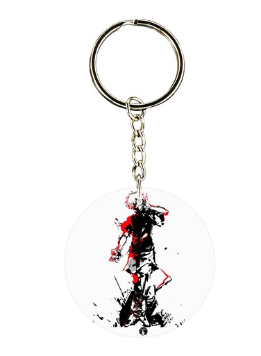 The Anime Tokyo Ghoul Double Side Printed Keychain