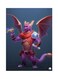 Video Game Spyro Metal Plate Poster Multicolour 15x20centimeter