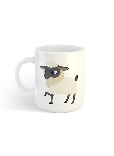 Eid Al-Adha Sheep Printed Mug White