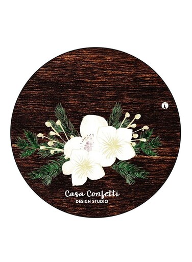 Flowers Printed Fridge Magnet Multicolour