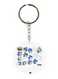 Double Sided Sonic Printed Keychain
