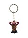 Cartoon Girl Printed Double Sided Keychain