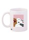 We Bare Bears Printed Coffee Mug White/Brown/Pink