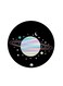 Space Printed Fridge Magnet Multicolour 5.5 x 5.5cm