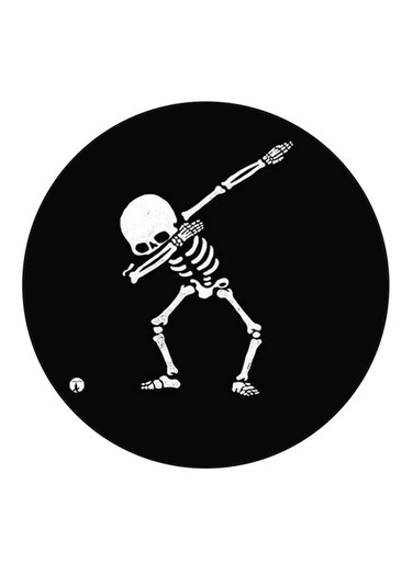Skeleton Printed Fridge Magnet Multicolour