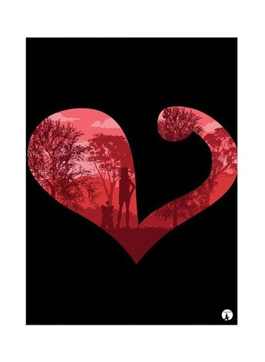 Metal Plate Of The Anime Digimon Poster Red/Black
