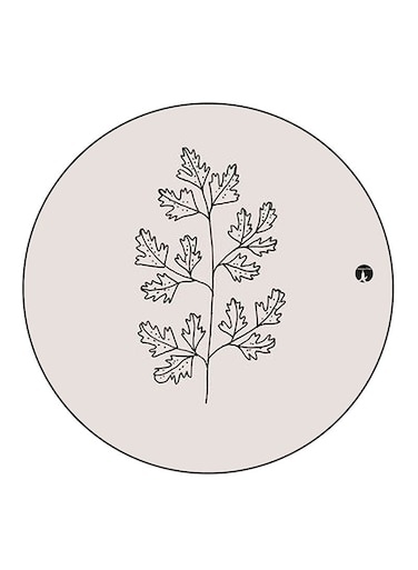 Plant Printed Fridge Magnet Multicolour